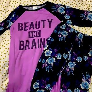 Little girls sleepwear